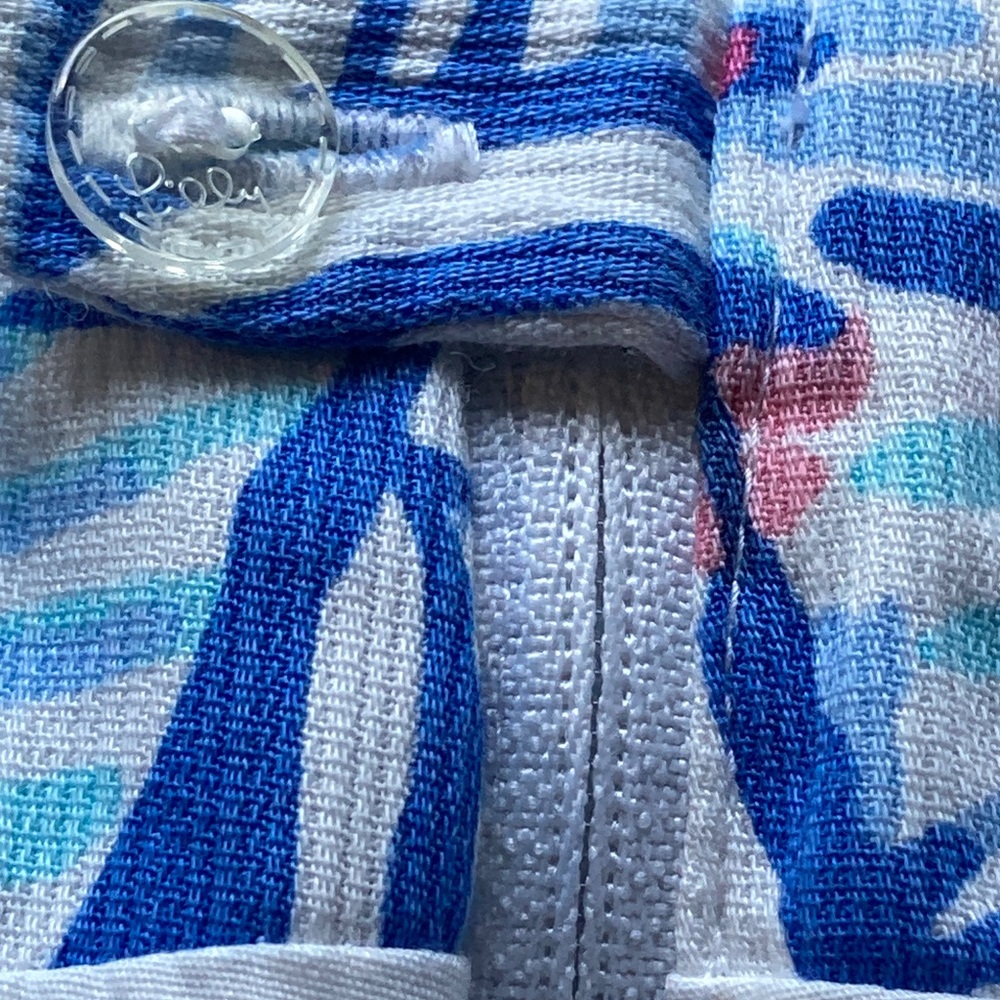 Lilly Pulitzer Michelina Skort Eliza Glisten In The Sun 4 Blue White Vacation - Picture 5 of 16